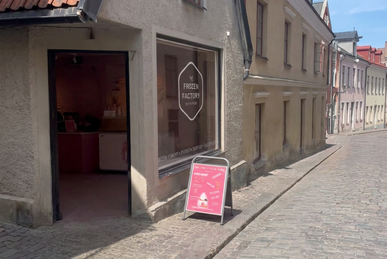The Frozen Factory butik i Visby